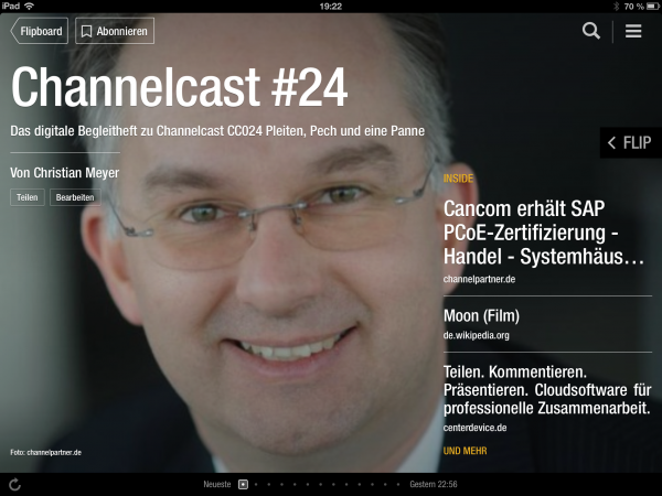 Das digitale Begleitheft zu dieser Folge mit allen Links und weiterführenden Informationen (benötigt Flipboard).